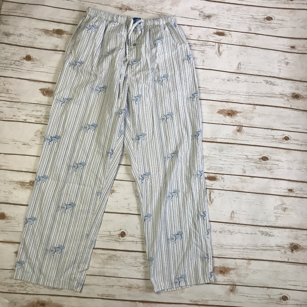 Guy Harvey Swordfish Lounge Sleep Pants Medium